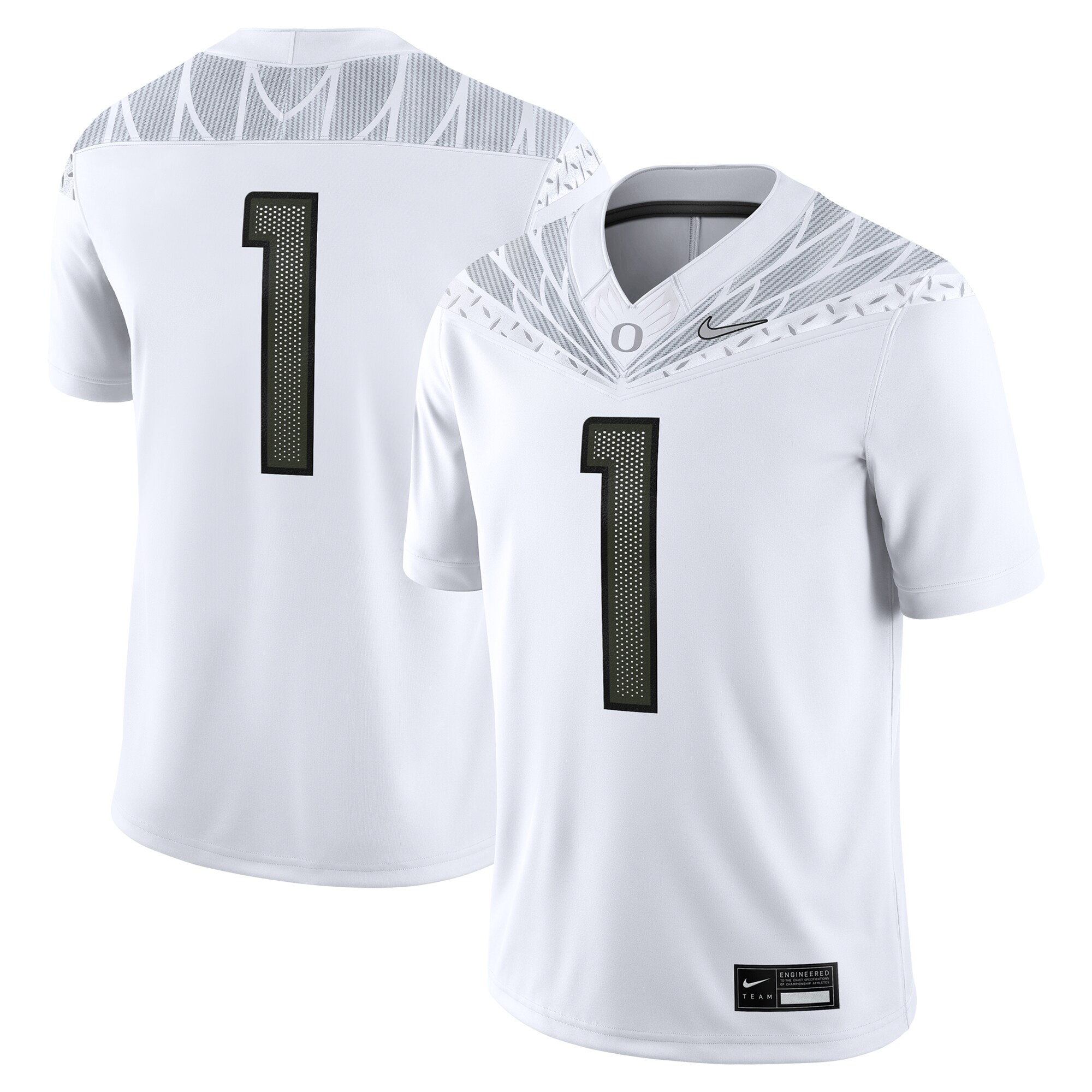 [NJP] Oregon Ducks Game Jersey - White