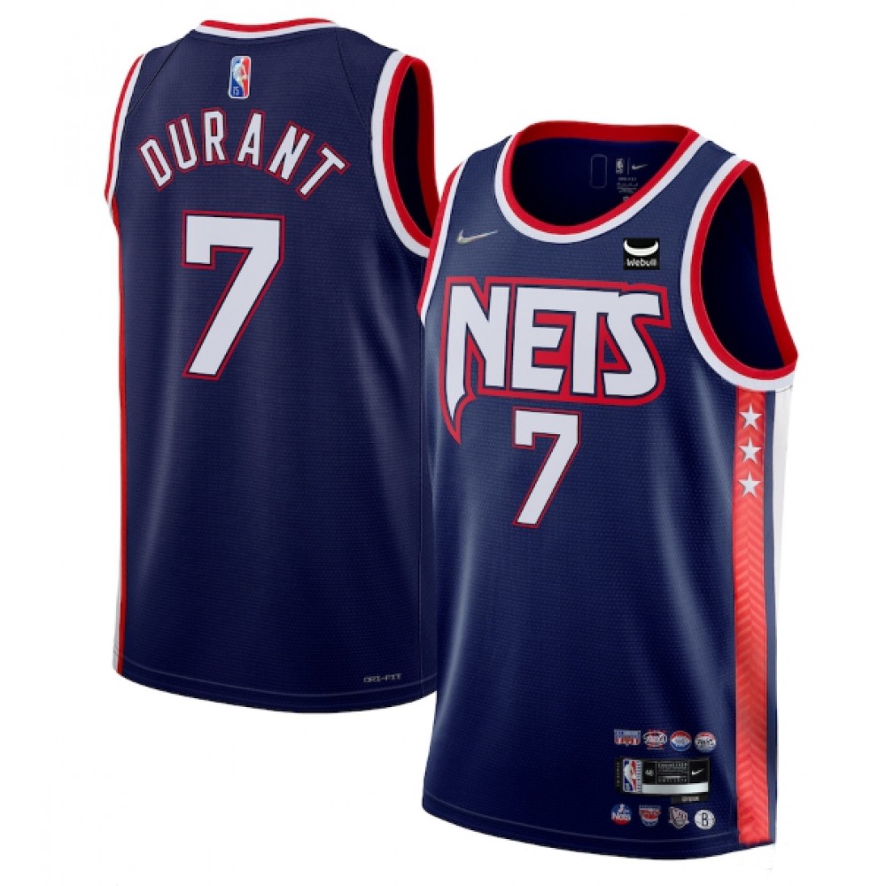 Jersey Brooklyn Nets Kevin Durant7 - Navy City Edition - Must-Have Jersey