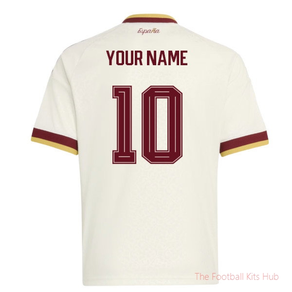 2026-2027 Spain Away Shirt (Kids) (Your Name)