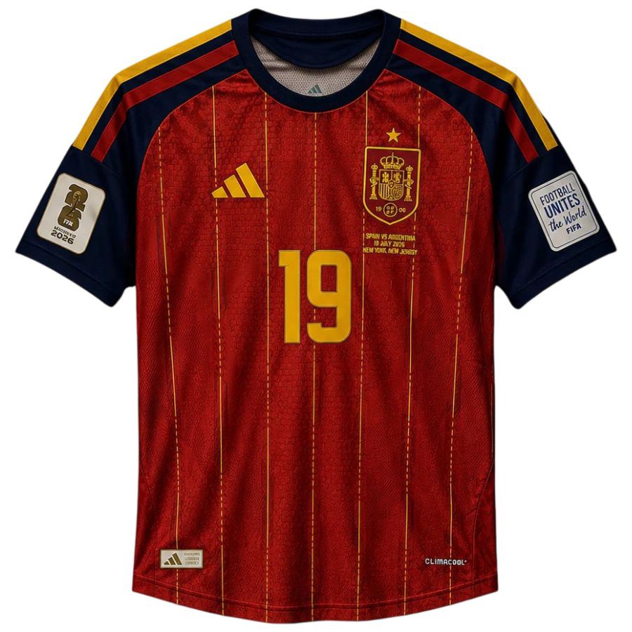 [JED] Spain 2026 World Cup Final Jersey - Lamine Yamal