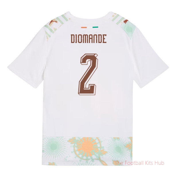 2026-2027 Ivory Coast Away Shirt (Kids) (Diomande 2)