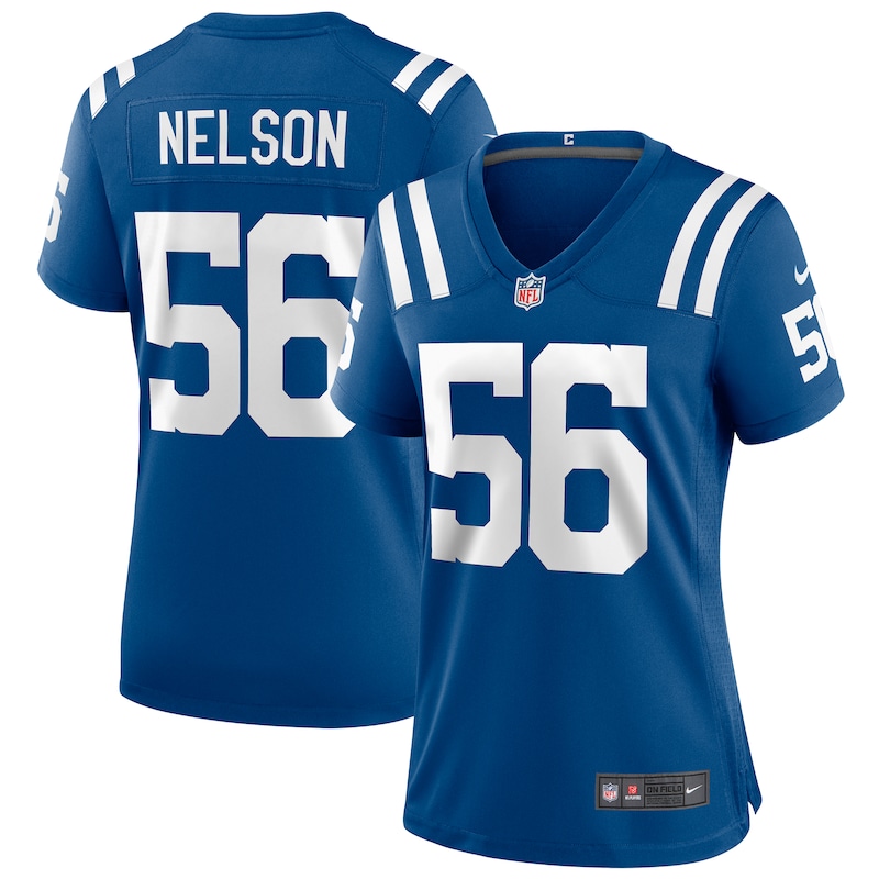 None Quenton Nelson Indianapolis Colts NFL Team Game Jersey Football A