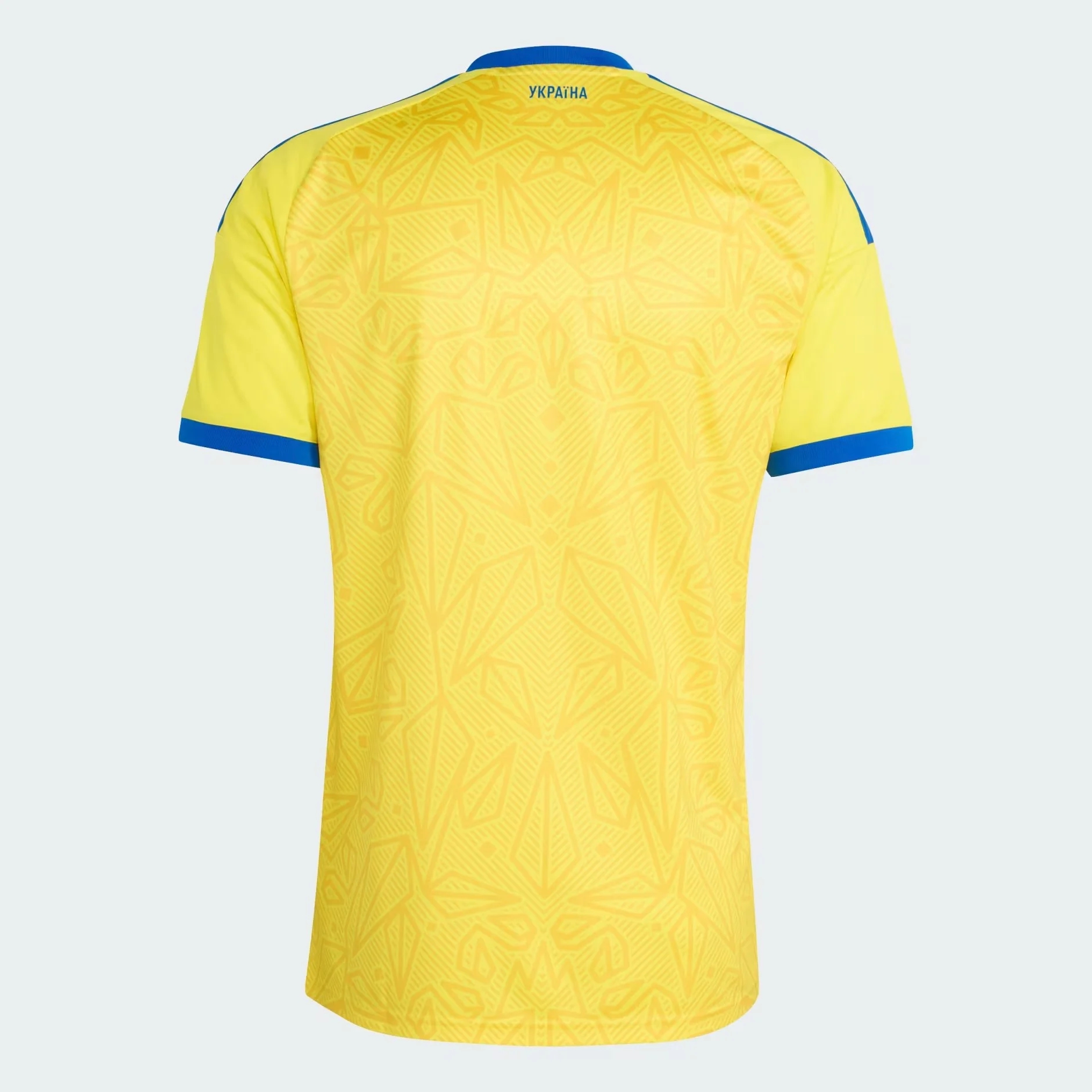 Ukraine 2026 Men's Home Jersey - Blue & Gold Heritage Edition