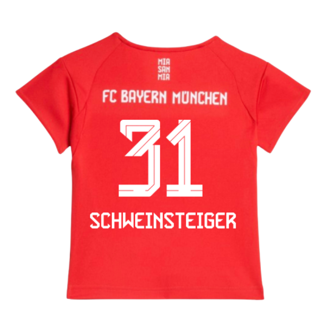 2025-2026 Bayern Munich Home Baby Kit (schweinsteiger 31) - Affordable