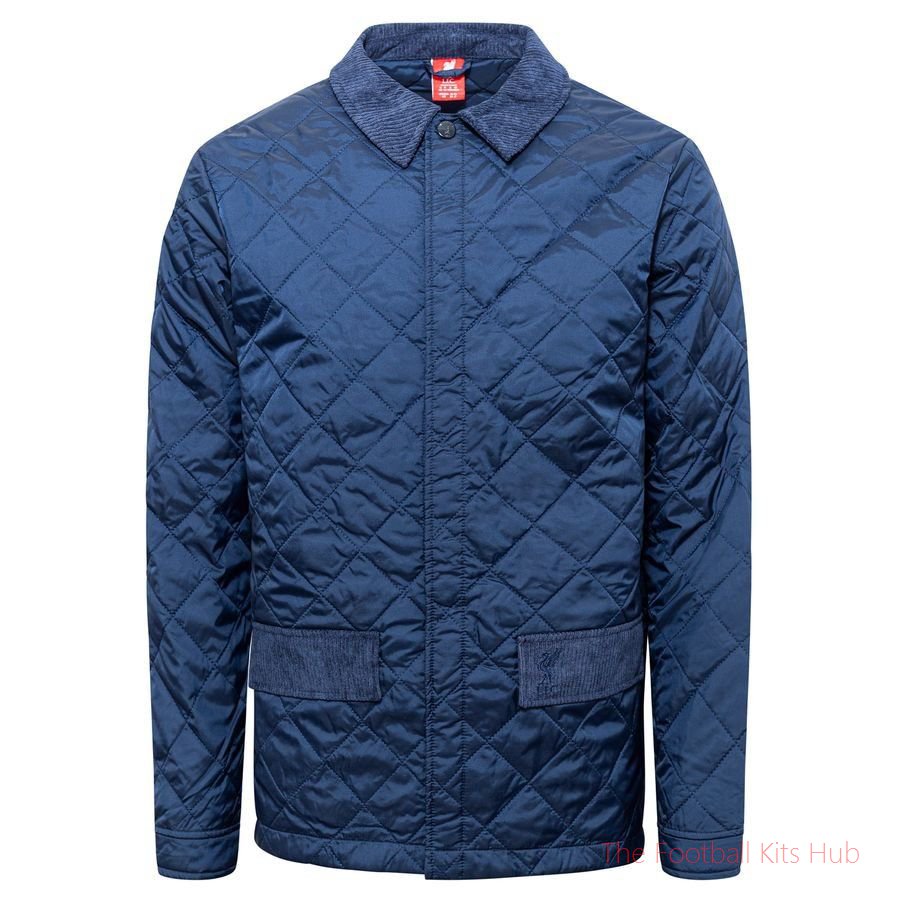 Men Liverpool Quilted Jacket - Navy