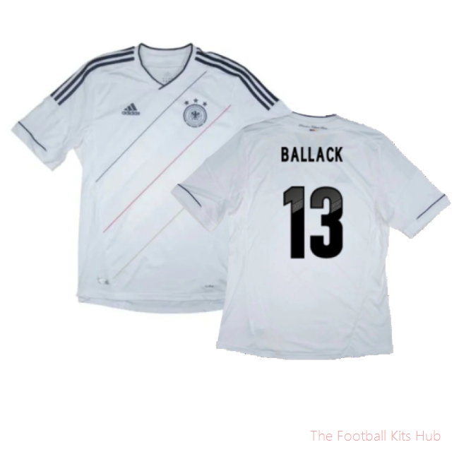 Germany 2012-13 Home Shirt (Excellent) (BALLACK 13)