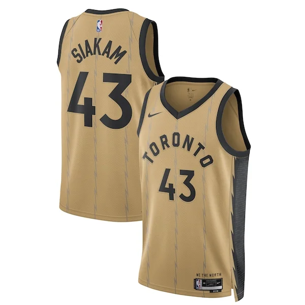 Pascal Siakam TOR Swingman Jersey - genuine NBA game-day basketball