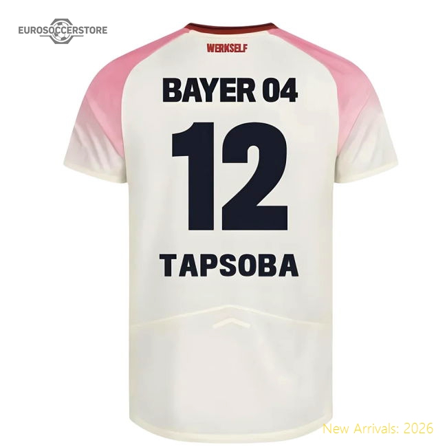 Performance 2025-2026 Bayer Leverkusen Away Shirt (Kids) (Tapsoba 12)