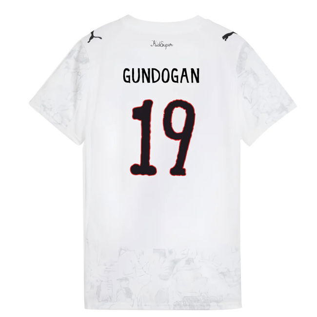 Manchester City 2025-20 Home Football Shirt Gundogan (19) M Women S...
