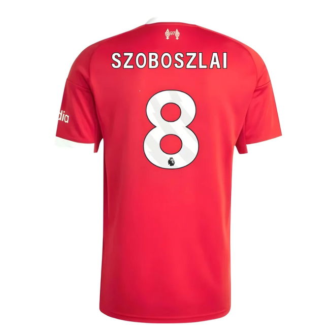 Top-Tier 2025-2026 Liverpool Home Legendary Stretchable Szoboszla#104