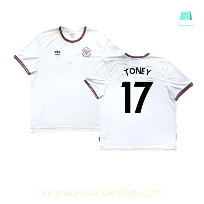 Brentford 2021-22 Third Shirt ((Excellent) 3XL) (TONEY 17)