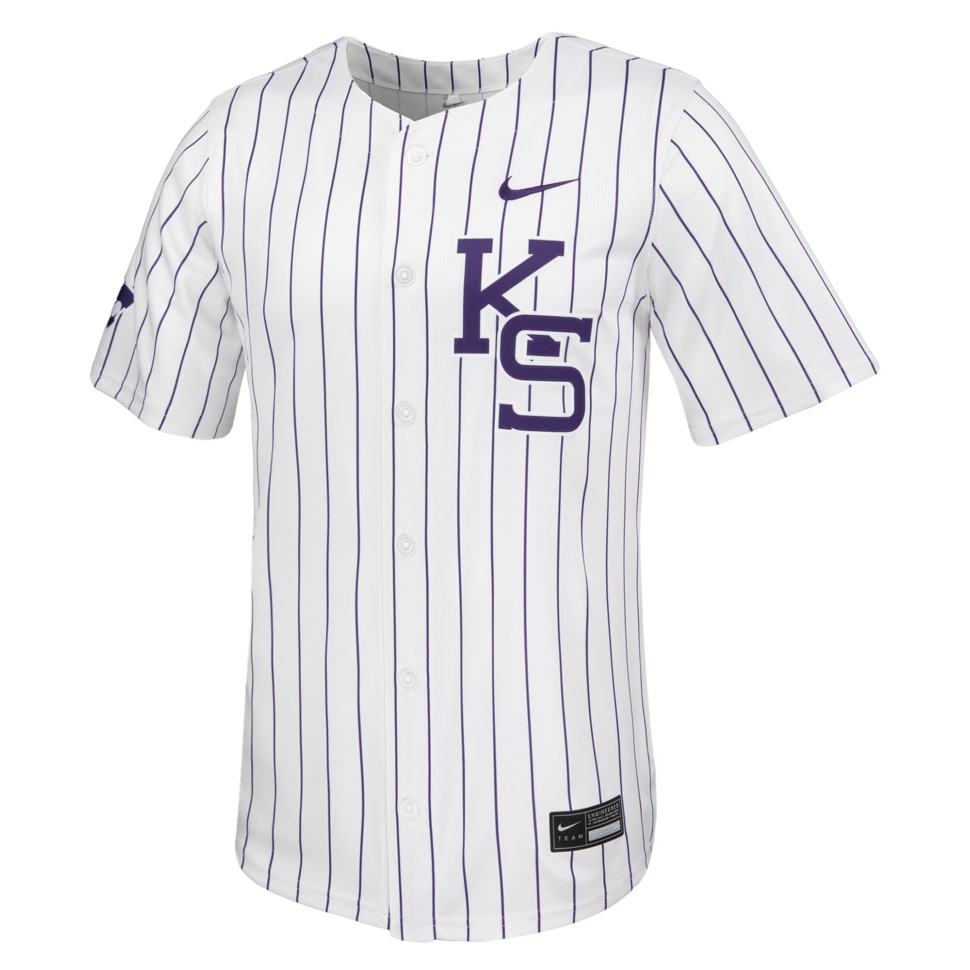 [DDG] Kansas State Wildcats Limited Baseball Jersey - White
