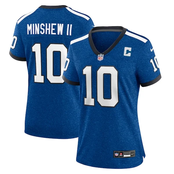 None Game NFL Jersey - Royal | Authentic Football Apparel | NFL Footba
