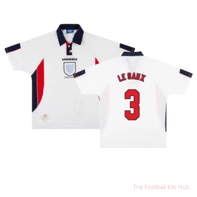 England 1997-99 Home (M) (Very Good) (LE SAUX 3)
