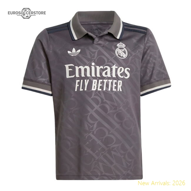 Fan-Favorite Supporter 2024-2025 Real Madrid Third Youth Kit
