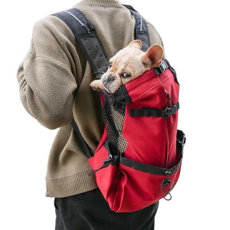 French Bulldog Frenchie Backpack™ [v1] (cs03) Practical Pet Supply