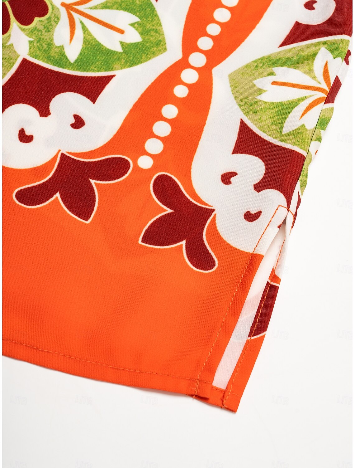 Satin Boho Double Slit Crew Neck Sleeveless Tank Top