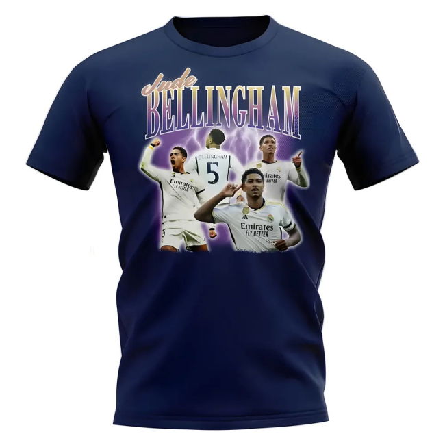 RM Football T-Shirt (Navy) Moisture Wicking Moisture Wicking