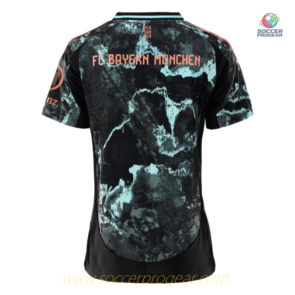 Bayern Munich Away Soccer Team Shirt 2024-25 Edition Women