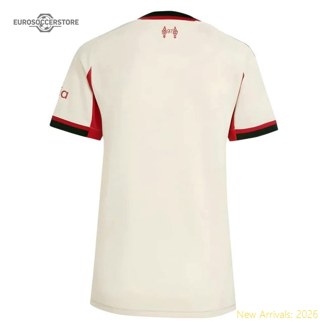 Elite Barclays Premier League Liverpool Away Jersey Advanced Textile
