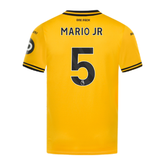 Proud Wolves Wolves Home Shirt Mario Jr #5 Pro Series 2024-2025 Se...