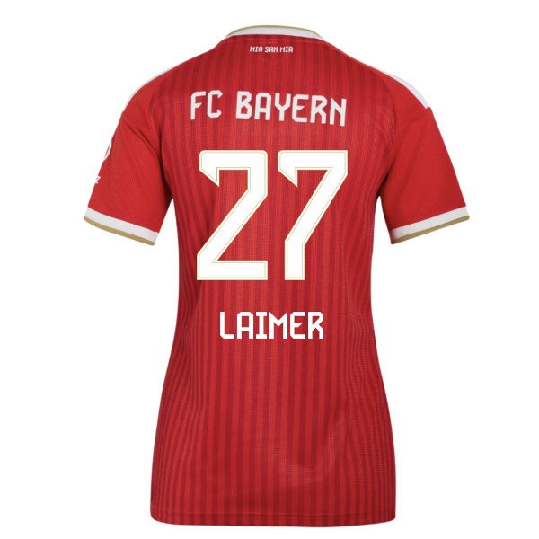 [DDJ] 2026-2027 Bayern Munich Home Shirt (Womens) (Laimer 27)