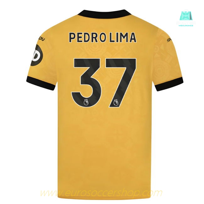 2025-2026 Wolves Home Shirt (Pedro Lima 37)