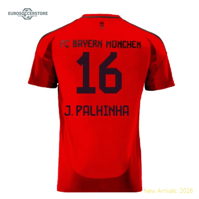 Football Team J. Palhinha Soft Kids Jersey Performance Fabric Stretchy