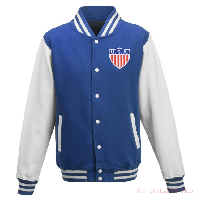 Scotland National Team College Baseball Jacket (Blue)