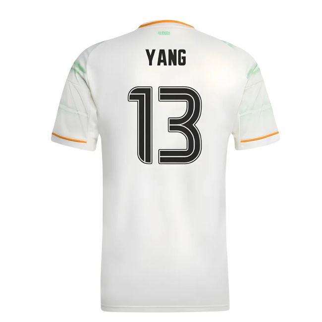 Proud Celts Yang #13 Match Quality Modern Style Shirt - Scotland Football