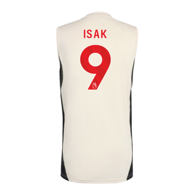 2025-20 Liverpool Home Football Shirt Isak Name Number L S