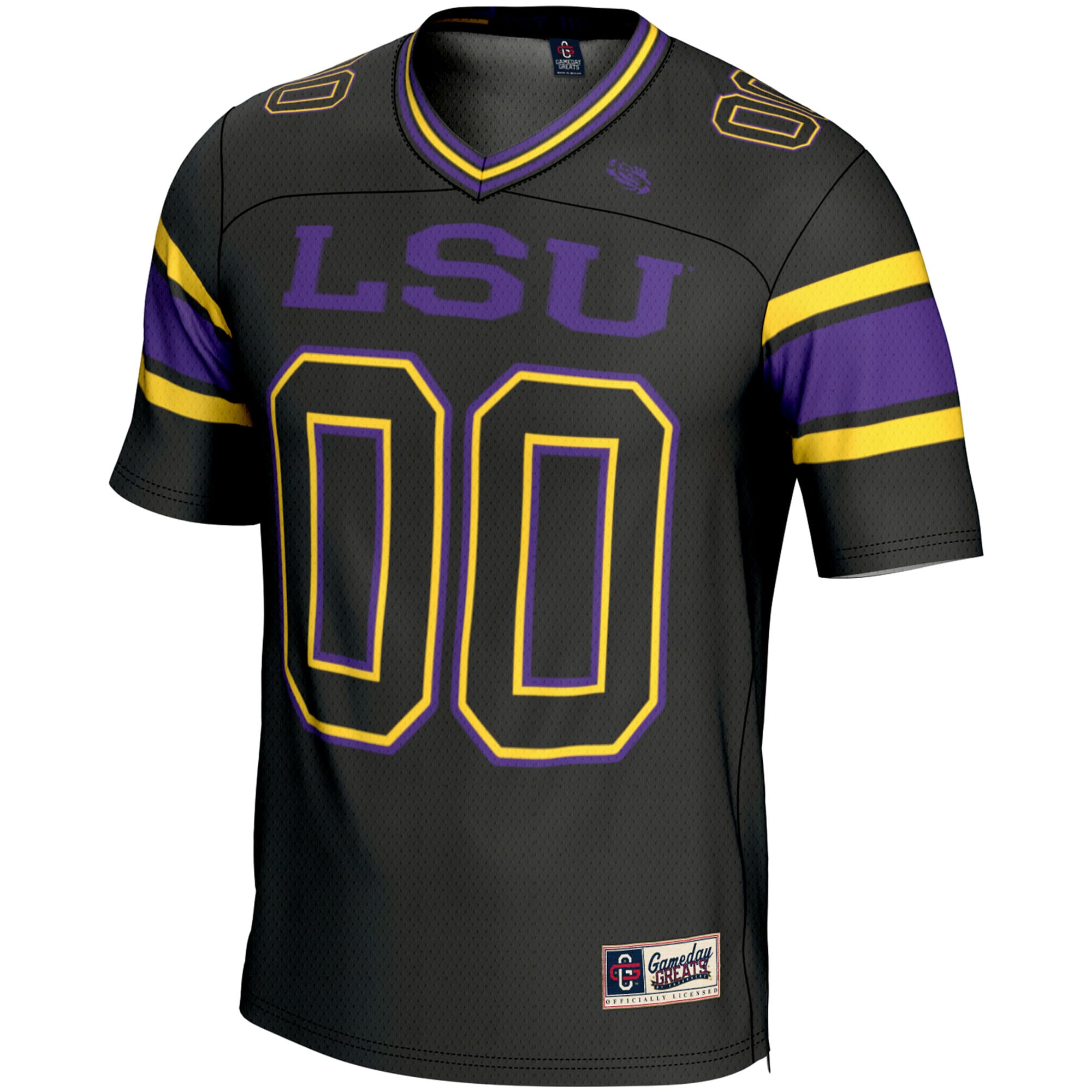 LSU Tigers GameDay Greats NIL Pick-A-Player Football Jersey - Black