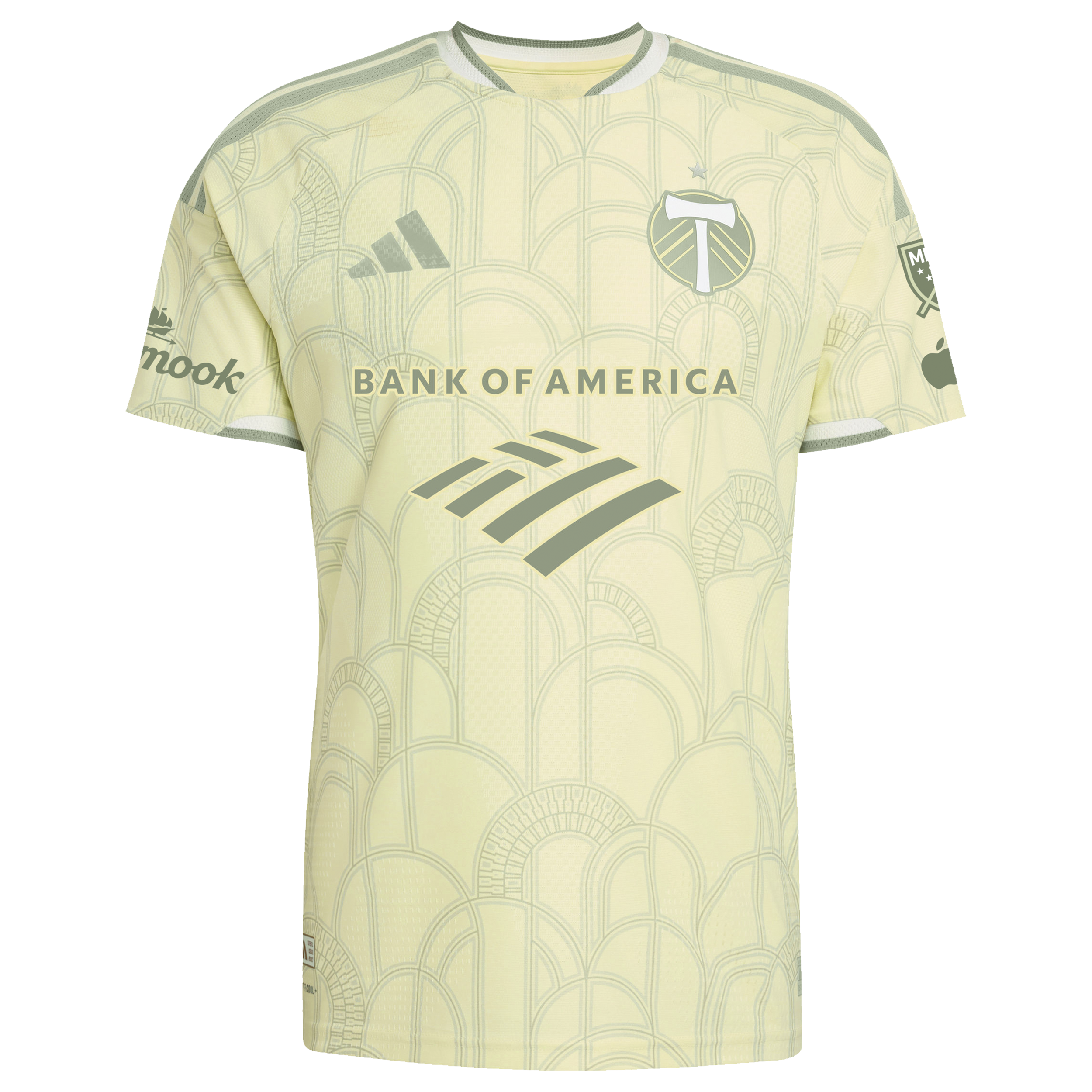 [JED] Portland Timbers 2026 Civic Stadium Kit On-Field Authentic Patch Jersey - Yellow