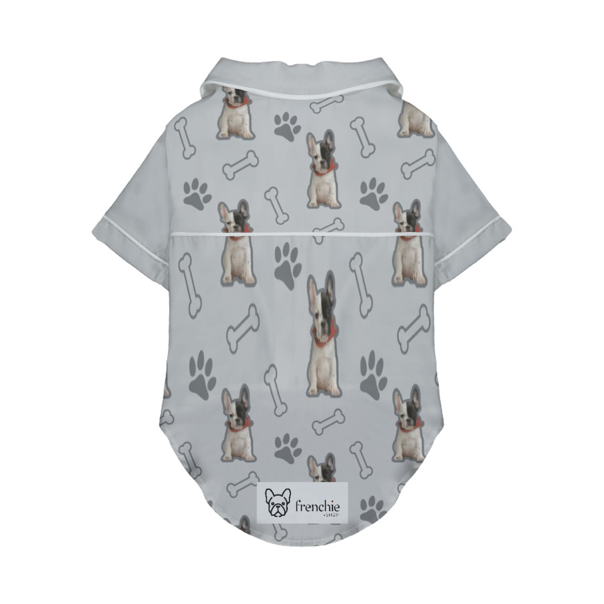 French Bulldog Personalized French Bulldog Pajamas With Your Frenchie's