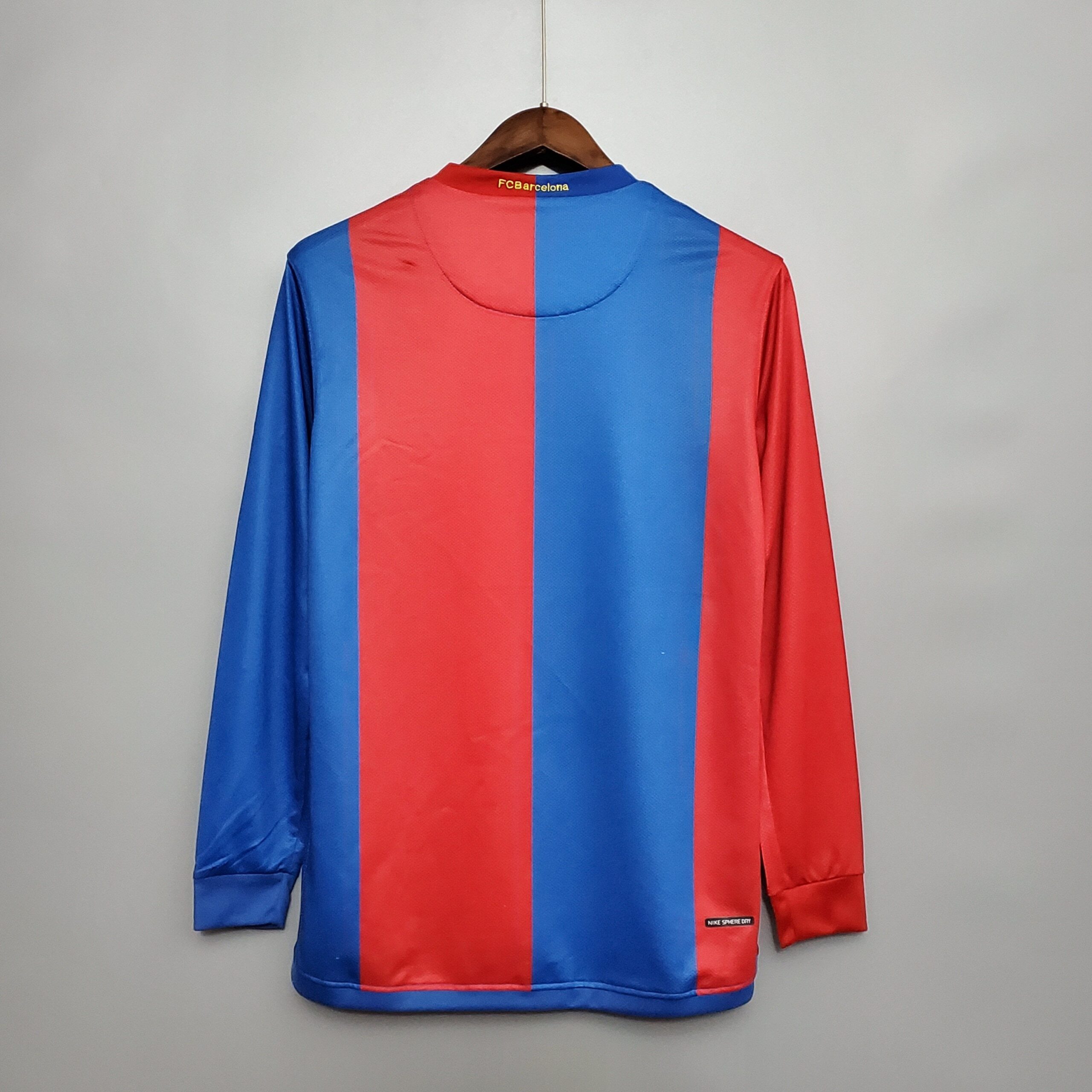 2006-2007 Barcelona Home retro kit long sleeve