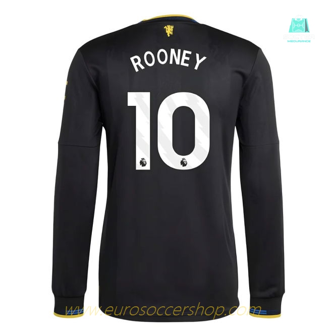 2025-2026 Man Utd Authentic Long Sleeve Third Shirt (Rooney 10)