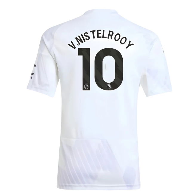 Kids Nistelrooy 10 Elite Style Man Utd Elite Design Away Pro Shirt (1)