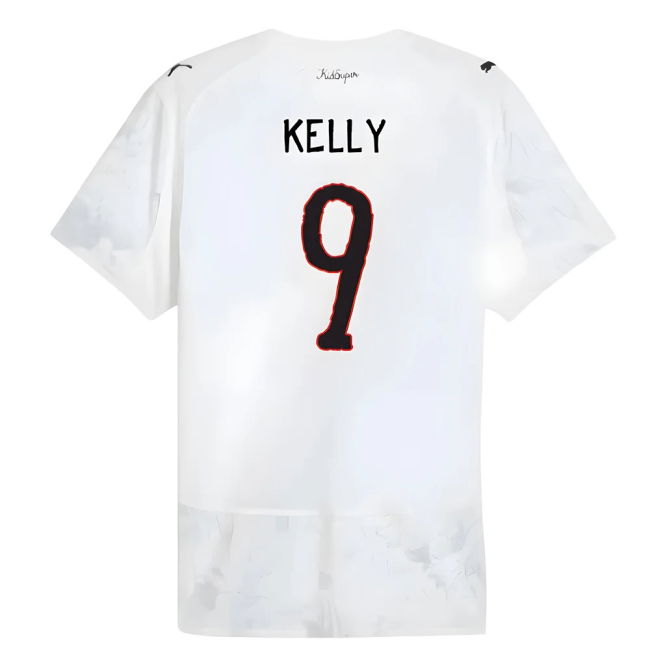 2025-2026 KIDSUPER x Manchester City CWC Authentic Shirt (White) (Kelly 9)