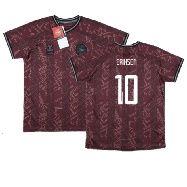 Kids Eriksen 10 Denmark National Team Unique Item Home Unique Shirt