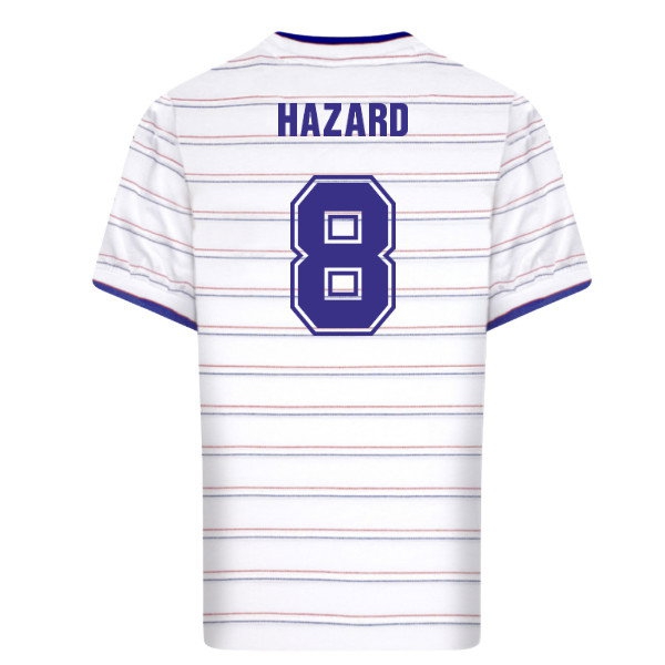 [DDJ] 1986 Chelsea Full Members Cup Final Retro Shirt (Hazard 8)