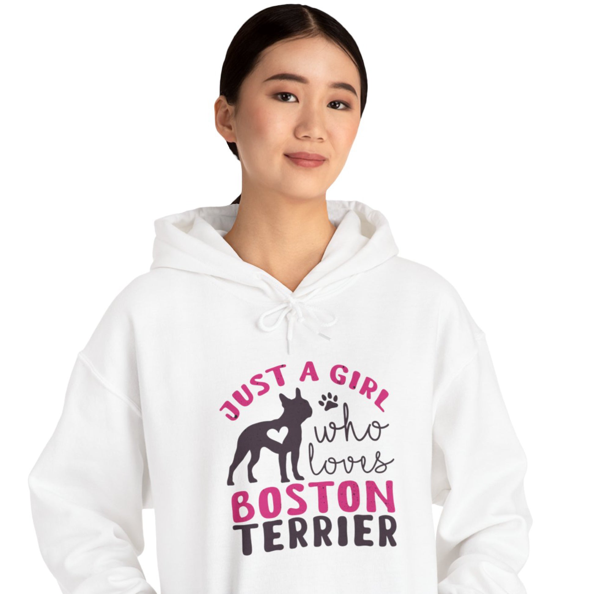 French Bulldog Jaws Unisex Hoodie For Boston Terrier Lovers Durable Dog Item