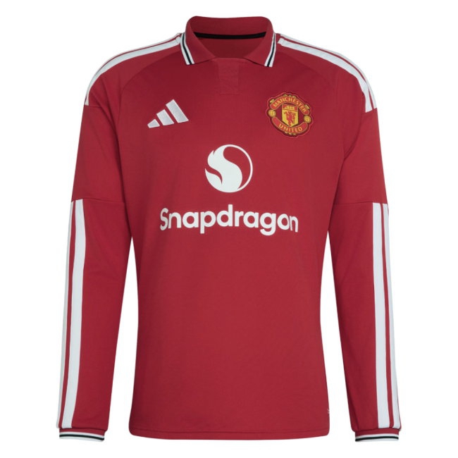 [L1D] 2026-2027 Man Utd Long Sleeve Home Shirt (Andrey Santos 17)