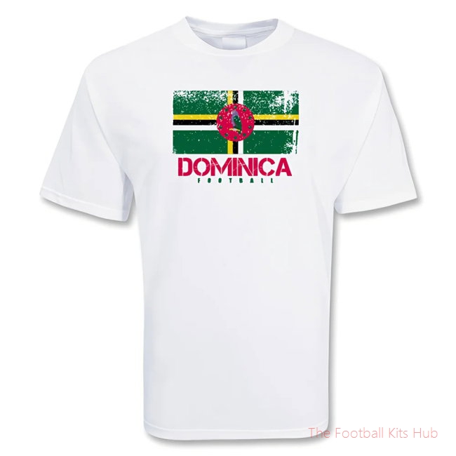 Men Dominica Football T-shirt