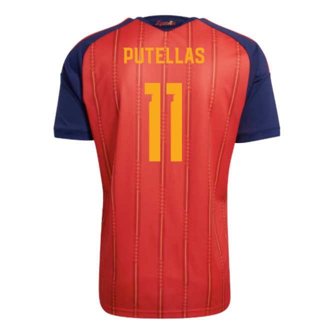Replica 2026-2027 Spain Home With Limited Edition Design - World &