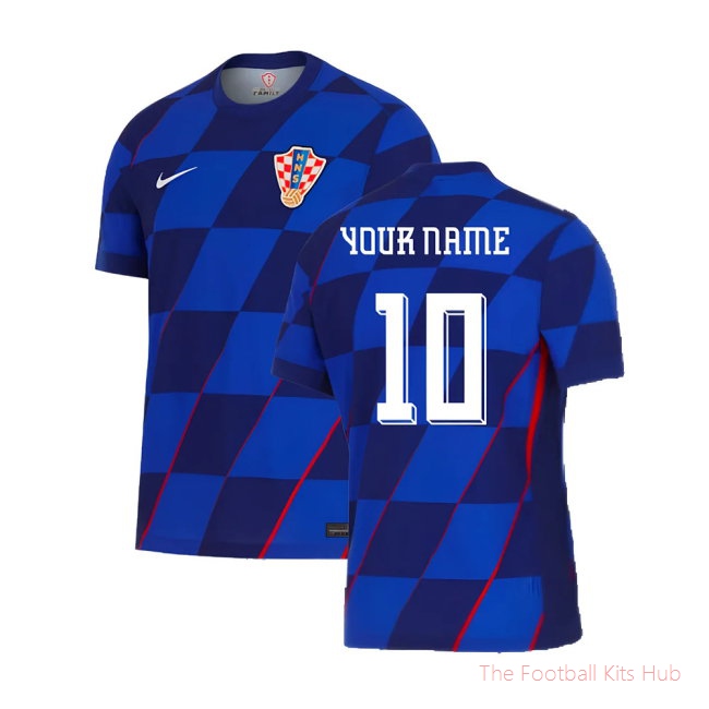 2024-2025 Croatia Away Shirt (Your Name)