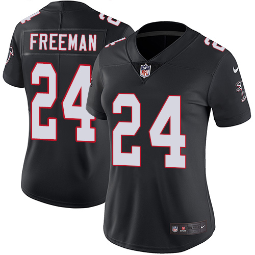 Official NFL Atlanta Falcons #24 Devonta Freeman Black Limited Jersey