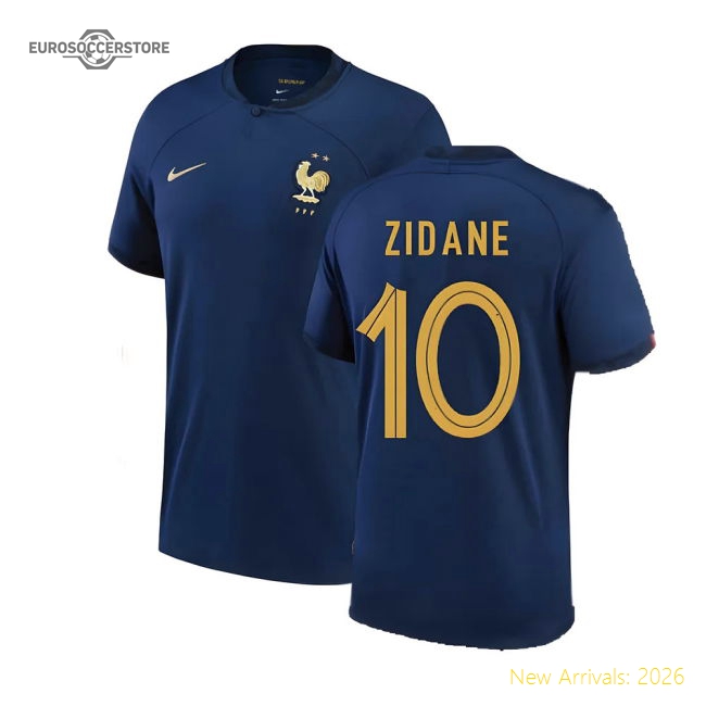 France Home Kit 2022-2023 Game Wear Jersey Supporter Exclusive