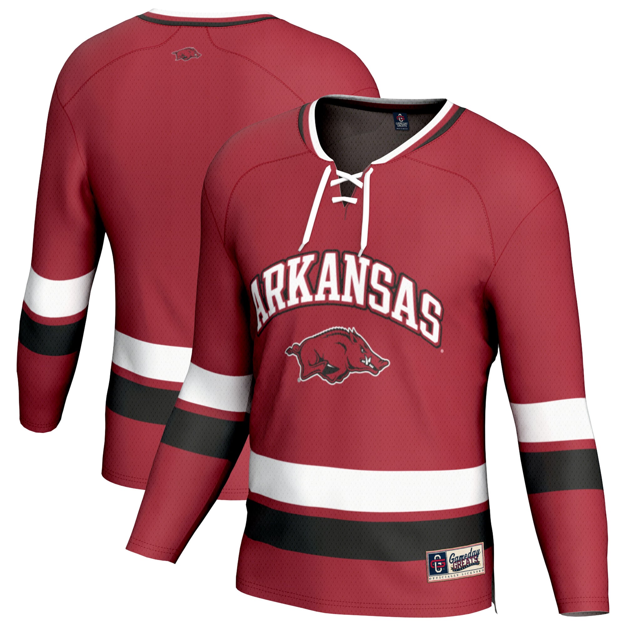 Arkansas Razorbacks GameDay Greats Unisex Spirit Hockey Jersey - Cardinal