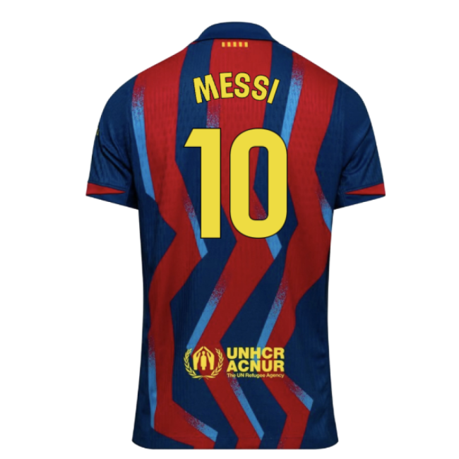 2025-2026 Barca Authentic Dri-fit Se Additional Jersey (messi 10)