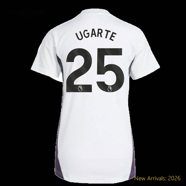 2025-2026 Man Utd Training Jersey (White) - Womens (Ugarte 25)